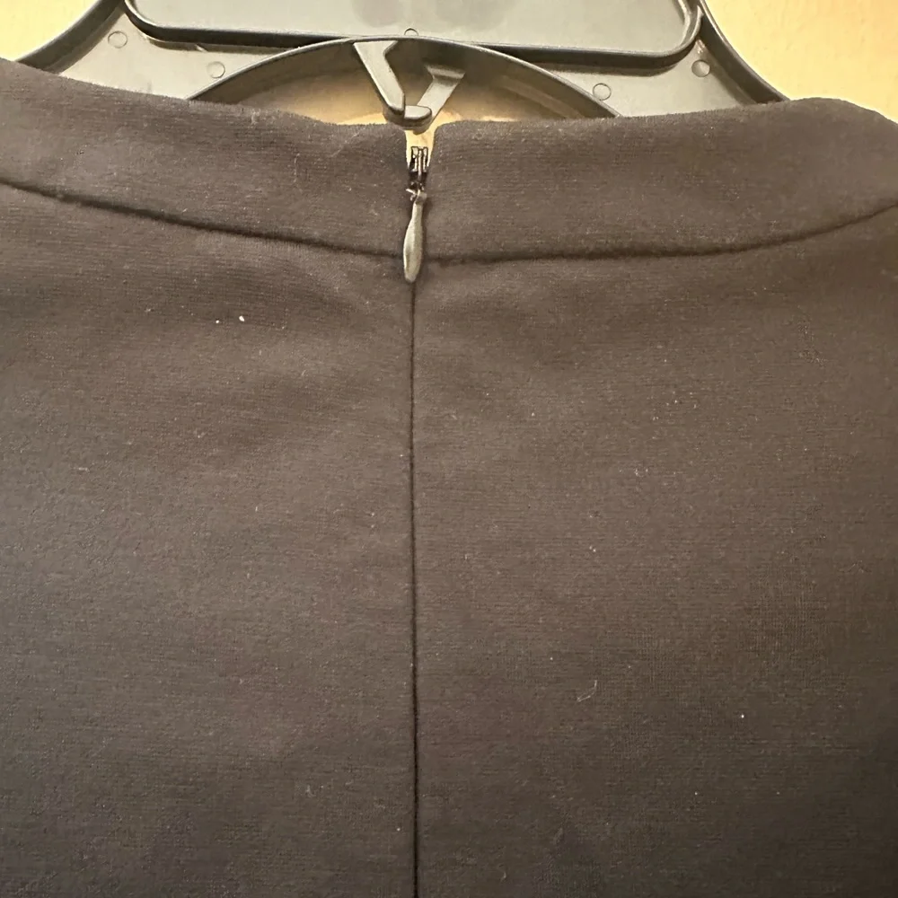 Kate Spade‎ Women's Black Long Sleeve Scalloped Hem Blouse Size 2
